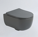 Подвесной унитаз Vincea Evo VT1-34SM 490x355x320 безободковый