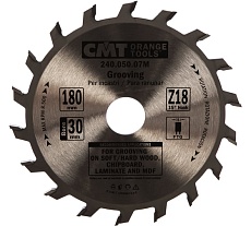 Диск пильный по дереву (180х30х5/3 мм; Z18) CMT 240.050.07M