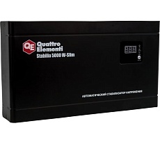 Настенный стабилизатор напряжения Quattro Elementi Stabilia 5000 W-Slim 640-544