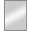 Зеркало Континент Solid Led 60x80 см реверсивное с подсветкой, черный ЗЛП2622