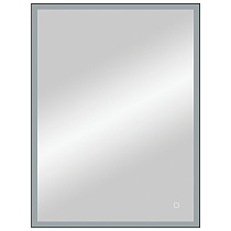 Зеркало Континент Solid Led 60x80 см реверсивное с подсветкой, черный ЗЛП2622