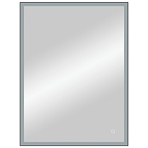 Зеркало Континент Solid Led 60x80 см реверсивное с подсветкой, черный ЗЛП2622