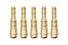 Ниппель универсальный 6/9 мм, латунь, 5 шт Оберон N5321.5