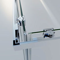 Душевой уголок Vincea Rapid VSS-3RN1011E10CL (90-100)x(100-110) хром, прозрачное