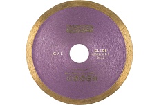 Диск алмазный сплошная кромка G/L по граниту 125D-1.6T-7.5W-22.2 Messer 01-22-125