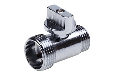 Шаровой кран Aqualink мини хром нар-нар 1/2 -3/4 m Cr переходной 1322
