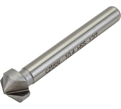 Зенковка (10.4х6х50 мм; Z3; 120°; HSS) Bucovice Tools 830104