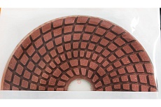 Круг алмазный гибкий шлифовальный АГШК (100 мм; Р100; с водой) Bohrer 55110010