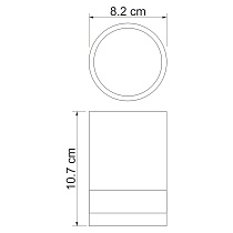 Стакан WasserKRAFT Inn K-4328