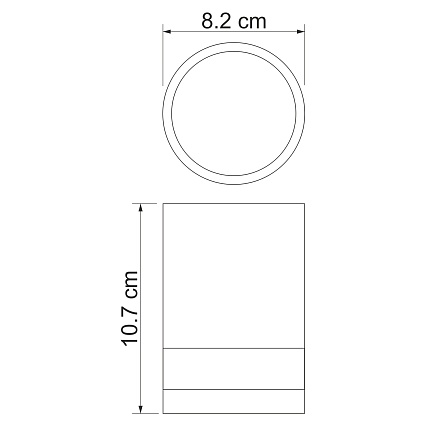 Стакан WasserKRAFT Inn K-4328