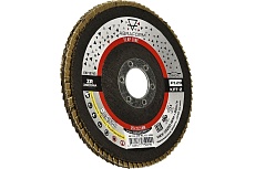Круг лепестковый FlapLine ZR, 125 мм, P120, угловой ABRAFORM AF-FL-ZR-KLT2-120