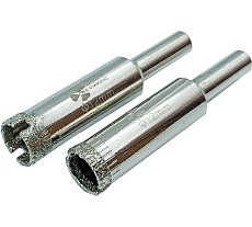 Коронка алмазная по керамике и кафелю 12 мм, 2 шт TRIO-DIAMOND 400012