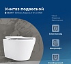 Подвесной унитаз Aquanet Rimless Atago 2.0 W LX-1905 безободковый