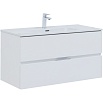 Мебель для ванной Aquanet Алвита New 100 см белый матовый