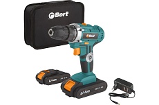 Аккумуляторная дрель-шуруповерт Bort BAB-24Ux2Li-FDK 91279934