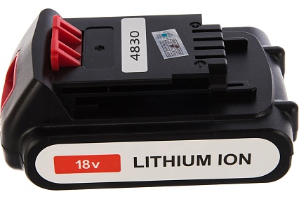 Аккумулятор для электроинструмента Black&Decker (Li-Ion, 18В, 2Ач) Topon PN: BL2018-XJ TopON TOP-PTGD-BD-18-2.0-Li