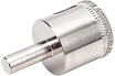 Коронка с центрирующим сверлом по стеклу и керамике (32х55 мм) Vertextools 336-32-55