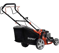 Газонокосилка бензиновая SKIPER GW461S 46 см, самоходная, Loncin 4 лс, мульчер, сталь. дека, травосб. 60 л, нож 00-00014772