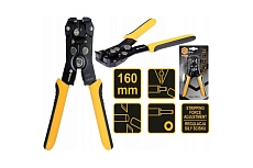 Универсальный съемник изоляции Vorel 160 мм 45160