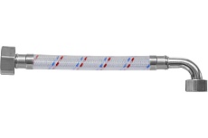 Гибкая подводка для воды ЦС ГИГАНТ 17 нейлон 3/4”Г х 1/2Г-угол L-120 см, штука ГП002406