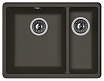 Кухонная мойка Florentina Вега 33.5x16 см, антрацит FSm