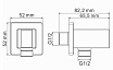 Шланговое подключение WasserKRAFT A086