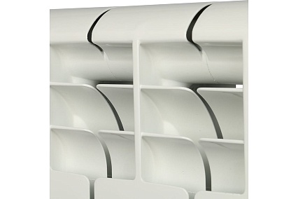 Биметаллический радиатор Rommer Profi BM 350 BI350-80-80-130 6 секций RAL9016 86630