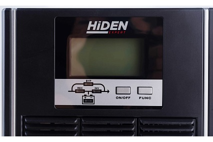 Источник бесперебойного питания Hiden EXPERT 6 kVA/5,4 kW, 16/18/20хАКБ внешние, 96/108/120В, ЗУ 12А UDC9206H-12A