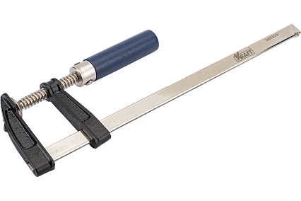 Струбцина Kraft Master F-образная, 250х50х300 мм, деревянная рукоятка KT 705103