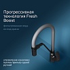 Смеситель для кухни AM.PM Like F8007825 с каналом, черный матовый/серый
