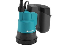 Аккумуляторный дренажный насос для чистой воды Gardena 14600-20.000.00