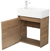 Тумба с раковиной BelBagno Kraft Mini 50 см Rovere Tabacco, L