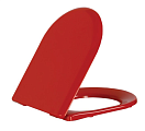 Крышка-сиденье Creavit Amasra KC0103.03.1100E красный,с микролифтом