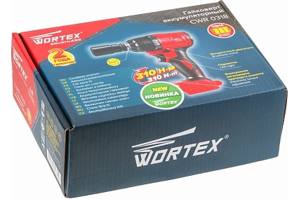 Аккумуляторный ударный гайковерт Wortex CWR 0318 ALL1 CWR031800029