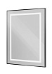 Зеркало BelBagno SPC-KRAFT-700-800-SENS-NERO 70x80 см сенсорный выключатель, черный