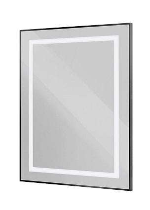 Зеркало BelBagno SPC-KRAFT-700-800-SENS-NERO 70x80 см сенсорный выключатель, черный