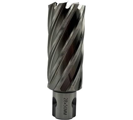 Сверло корончатое TORNERI 28х50 мм, HSS, Universal / Weldon 19 Т023641