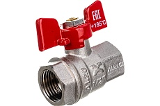 Шаровый кран IVANCI Superior, ручка-бабочка, внутренняя-внутренняя резьба 1/2&quot; IVC.100217.N.03