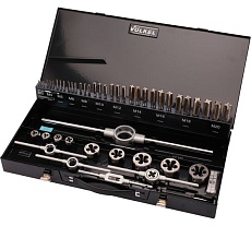 Набор метчиков и плашек VOLKEL M3-M20 HSSE 52пр V49251