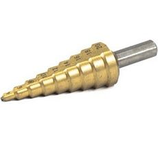 Сверло ступенчатое 4 -20 мм, Р6М5, с износостойким покрытием, цилиндрический хвостовик Beltools ri.166.33