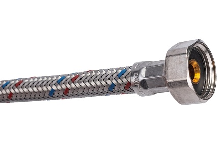 Гибкая подводка для воды НР 3/8" х ВР 1/2", длина 400 мм STOUT RG008P0SIFQ3LU