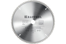 Диск пильный по алюминию Kraftool Multi material 305x30 мм, 100Т 36953-305-30