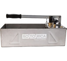 Ручной опрессовщик Icomar INOX 60 бар, двухклапанный, нержавеющая сталь 00915.5