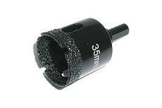 Коронка алмазная по керамограниту 35 мм PROFI 1/4 Skrab 31135