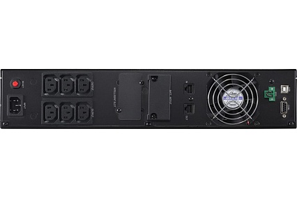 Источник бесперебойного питания Cyberpower Online OLS1500ERT2U 1500VA/1350W USB/RS-232/EPO/SNMPslot/RJ11/45/ВБМ 6 IEC С13 OLS1500ERT2U