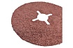 Фибровый круг Long Abrasive AF 561 оксид алюминия, 125x22.23мм, P24, 10 шт D11010-10