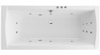 Гидромассаж Excellent Smart для ванны Aquaria Lux, хром