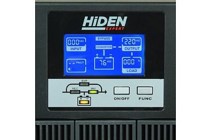 Источник бесперебойного питания Hiden EXPERT 1 kVA/0,9 kW 3хАКБ внешние 36В ЗУ 10А UDC9201H-36
