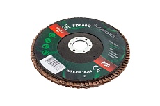 Круг лепестковый керамический торцевой 150x22.2 мм, P60 Rockforce RF-FD660Q(52015)