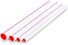 Труба Blue Ocean 40x5,0 полипропиленовая, армированная алюминием PN25 SDR 7,4 PPR-AL-PPR(W) BW-40